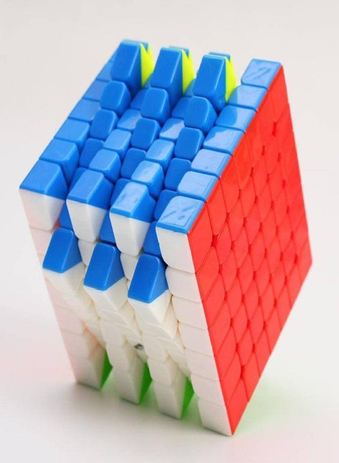 KITMEER 7X7X7 Stickerless Smooth Play Speed Cube Speedy Stress Buster Brainstorming Puzzle for Kids & Adults - Image 1